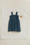 Фото #4 товара Льняное платье на бретелях — timelesz ZARA