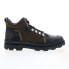 Фото #1 товара French Connection Victor FC7181B Mens Black Leather Casual Dress Boots 11.5