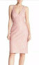 Marina 154993 Women's Back Cutout Lace Dress Sleeveless Blush Size 12