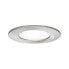 PAULMANN Nova - Recessed lighting spot - GU10 - LED - 6.5 W - 4000 K - Stainless steel