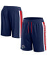 ფოტო #1 პროდუქტის Men's Navy Washington Wizards Referee Iconic Mesh Shorts