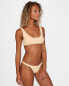 Фото #2 товара RVCA Women's Bralette Bikini Tops - Run Wild Scoop Neck (Apricot, X-Small)