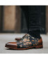 Фото #10 товара Men's Jack Handcrafted Leather, Velvet and Wool Dress Shoes