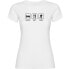 ფოტო #1 პროდუქტის KRUSKIS Sleep Eat And Run short sleeve T-shirt