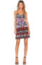 Фото #1 товара Clover Canyon Womens Sleeveless Floral Fields Shift Dress Multi-Color Size Small
