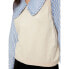 Фото #5 товара OBJECT Thess Sleeveless Knit Rib V Neck Sweater