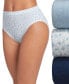 Фото #1 товара Elance Cotton French Cut Underwear 3-Pk 1541, Extended Sizes