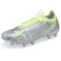 Фото #3 товара Puma Ultra 1.4 Metallic Firm GroundArtificial Ground Soccer Cleats Womens Silver