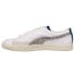 Фото #3 товара Puma Basket Vtg Snake Print Lace Up Mens Size 6.5 M Sneakers Casual Shoes 38165