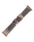 Фото #1 товара Ремешок для часов WITHit Жемчужный кожаный ремешок совместимый с 38/40/41мм Apple Watch