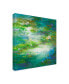 Sheila Finch Water Lily Pond 2 Canvas Art - 19.5" x 26"