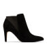 Фото #1 товара Clarks Laina Violet 26155347 Womens Black Suede Ankle & Booties Boots 9.5