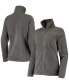 ფოტო #1 პროდუქტის Women's Charcoal Ohio State Buckeyes Give Go Ii Fleece Full-Zip Jacket