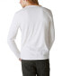 Фото #2 товара Men's Venice Burnout Long Sleeve Notch Neck T-shirt