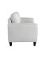 Фото #4 товара 57.9" Microfiber Wilshire Loveseat with Rolled Arms