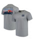 ფოტო #1 პროდუქტის Men's Gray Auburn Tigers Comfort Colors Campus Scenery T-shirt