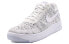 Nike Air Force 1 Low Flyknit 低帮 板鞋 女款 白灰 / Кроссовки Nike Air Force 820256-103