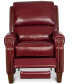 Фото #2 товара Arianlee Leather Push Back Recliner, Created for Macy's