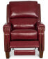 Фото #3 товара Arianlee Leather Push Back Recliner, Created for Macy's