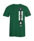 Фото #1 товара Men's and Women's Black History Collection Green Boston Celtics T-Shirt