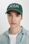 Фото #1 товара Бейсбольная кепка с вышивкой для мужчин defacto B8022ax24sm