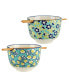 Tapestry Set of 2 Ramen Bowls, Service for 2