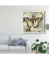 Фото #3 товара Victoria Borges Butterfly Branch II Canvas Art - 15" x 20"