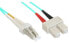 Фото #1 товара InLine Fiber Optical Duplex Cable LC/SC 50/125µm OM3 3m