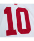 Фото #4 товара Men's Eli Manning White New York Giants Legacy Replica Jersey