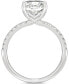 ფოტო #4 პროდუქტის Moissanite Engagement Ring (2-5/8 ct. t.w. DEW) in 14k White Gold