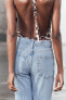 ZW COLLECTION BOOTCUT HIGH-WAIST CROPPED JEANS