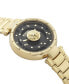 Фото #3 товара Наручные часы Ted Baker London Phylipa Black Leather Strap Watch 43mm.