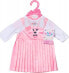 Фото #1 товара Одежда для кукол Zapf ZAPF Creation BABY born bunny dress 43cm including clothes hanger, doll accessories