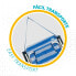 Фото #4 товара Пляжный стул Aktive Складной Синий 44 x 72 x 35 cm (4 штук)