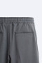 Comfort fit jogger waist trousers