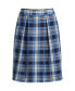 ფოტო #7 პროდუქტის Women's School Uniform Plaid Skort Top of Knee