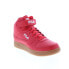 Фото #4 товара Fila A-High Gum 1BM01765-946 Mens Red Synthetic Lifestyle Sneakers Shoes