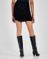 Women's Studded Ruched Mini Skirt, Created for Macy's