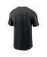 Фото #3 товара Men's Black San Francisco 49ers Primetime Wordmark Essential T-Shirt