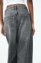 TRF MID-RISE BAGGY BALLOON JEANS