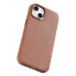 Etui z naturalnej skóry do iPhone 14 MagSafe Case Leather pokrowiec jasny brąz