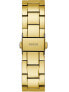 Guess Damen Armbanduhr Emblem goldfarben GW0485L1 36 mm