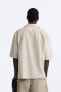 Фото #3 товара Рубашка из смесовой ткани с лиоцеллом ZARA