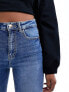 Фото #2 товара Pimkie high waisted skinny jeans in blue wash