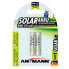 Фото #1 товара ANSMANN 1x2 MaxE NiMH Rechargeable Micro AAA 550mAh Solar Batteries