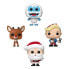 FUNKO Pack Of 4 Figures Pocket Tree Holiday 4 cm Rudolph. The Red Nose Reindeer