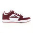 Фото #1 товара Lakai Telford Low MS4230262B00 Mens Burgundy Skate Inspired Sneakers Shoes
