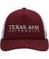 Men's Maroon, White Texas A&M Aggies Foam Trucker Snapback Hat