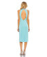 ფოტო #3 პროდუქტის Women's Ieena Open Back Jeweled Halter Midi Dress