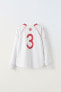 Фото #4 товара Футбольная футболка с вышивкой ZARA для девочек
